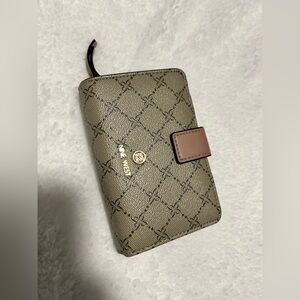 Nine West Taupe and Blush Wallet